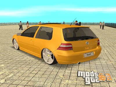 Volkswagen Golf VR6 com Roda da Ferrari para GTA San Andreas